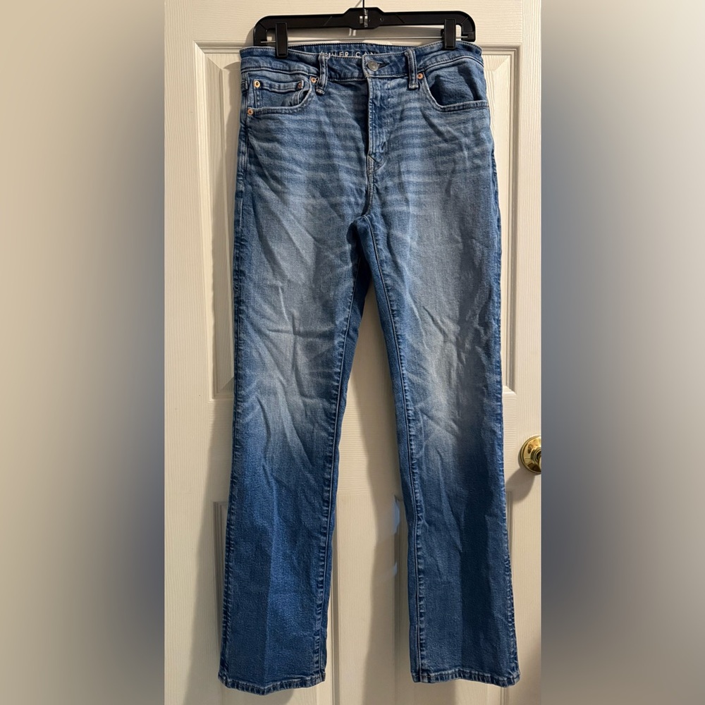 American Eagle Outfitters Classic Blue Straight Jeans